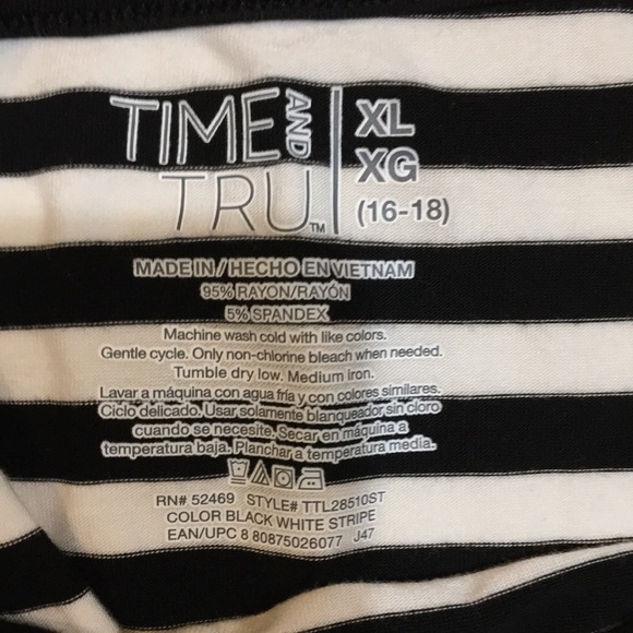 2/$15 sleeveless striped dress - Picture 3 of 3